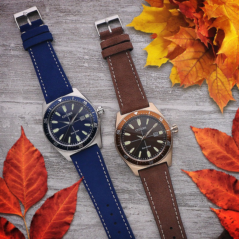 StrapsCo Classic Suede Watch Strap Band Quick Release (Short, Standard, Long)