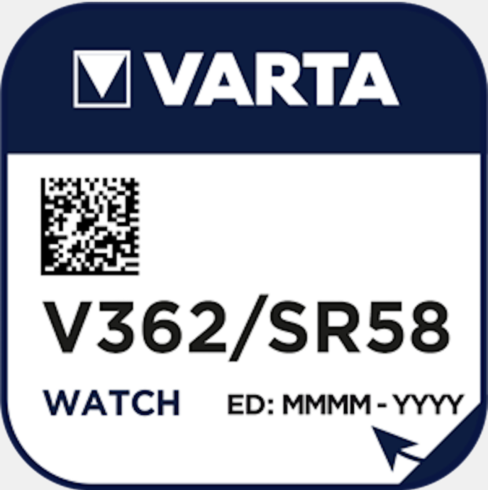 2 x VARTA Watch V 362 watch cell button cell SR 721 SW V362 watch battery 1 BL