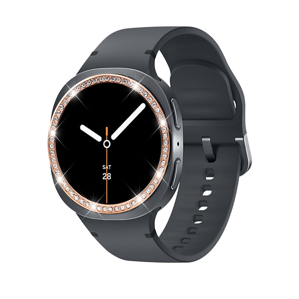 Metal Case Diamond Bezel Frame Cover For Samsung Galaxy Watch 8 7 6 5 4 40/44MM