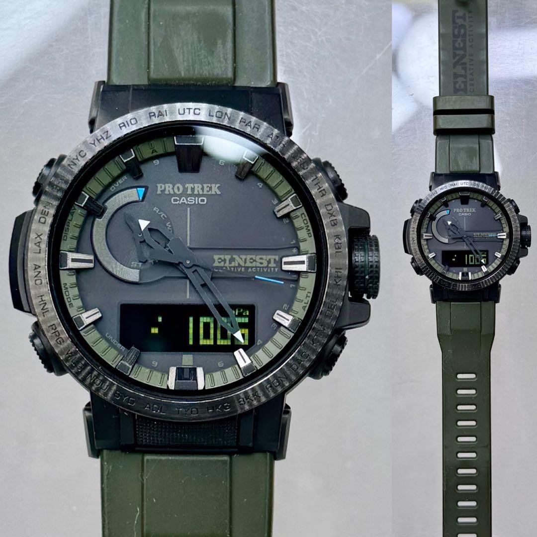 PROTREK PRW 60ECA Radio Solar Black Limited Model