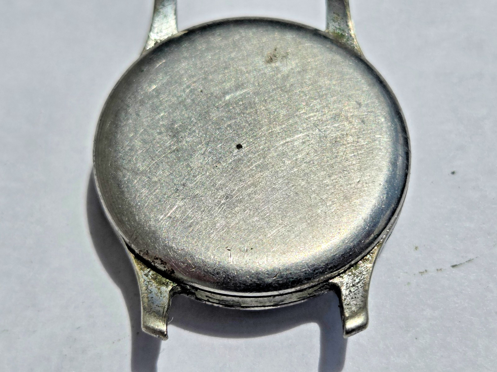 Russian Wristwatch Watch Pobeda , Victory . Made in USSR . Not working for parts