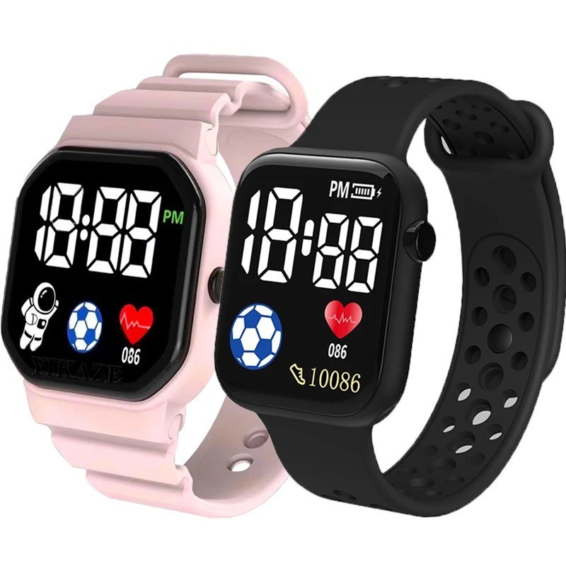 Sport LED Digital Screen Wrist Watch For Men Women Unisex Boys Girls Kids Gift