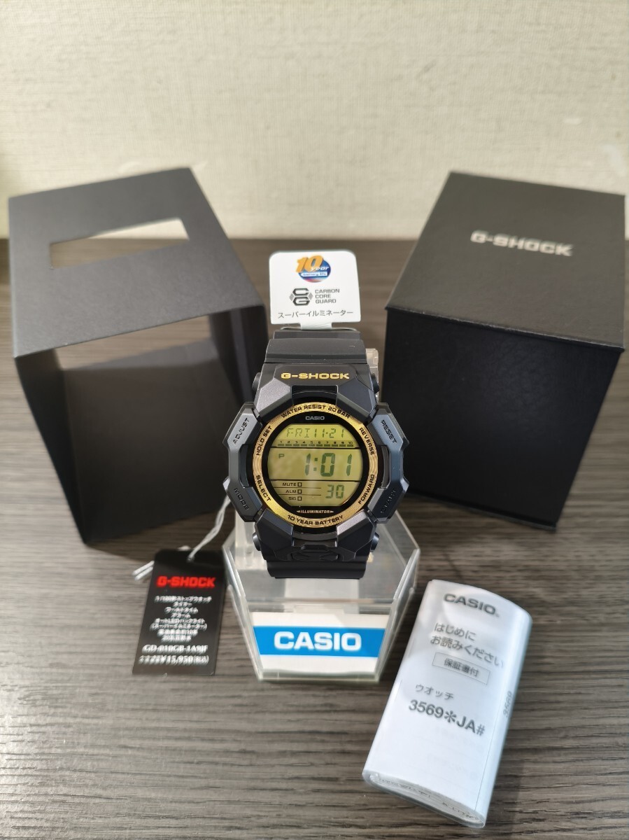 New CASIO G SHOCK GD 010GB 1A9JF with