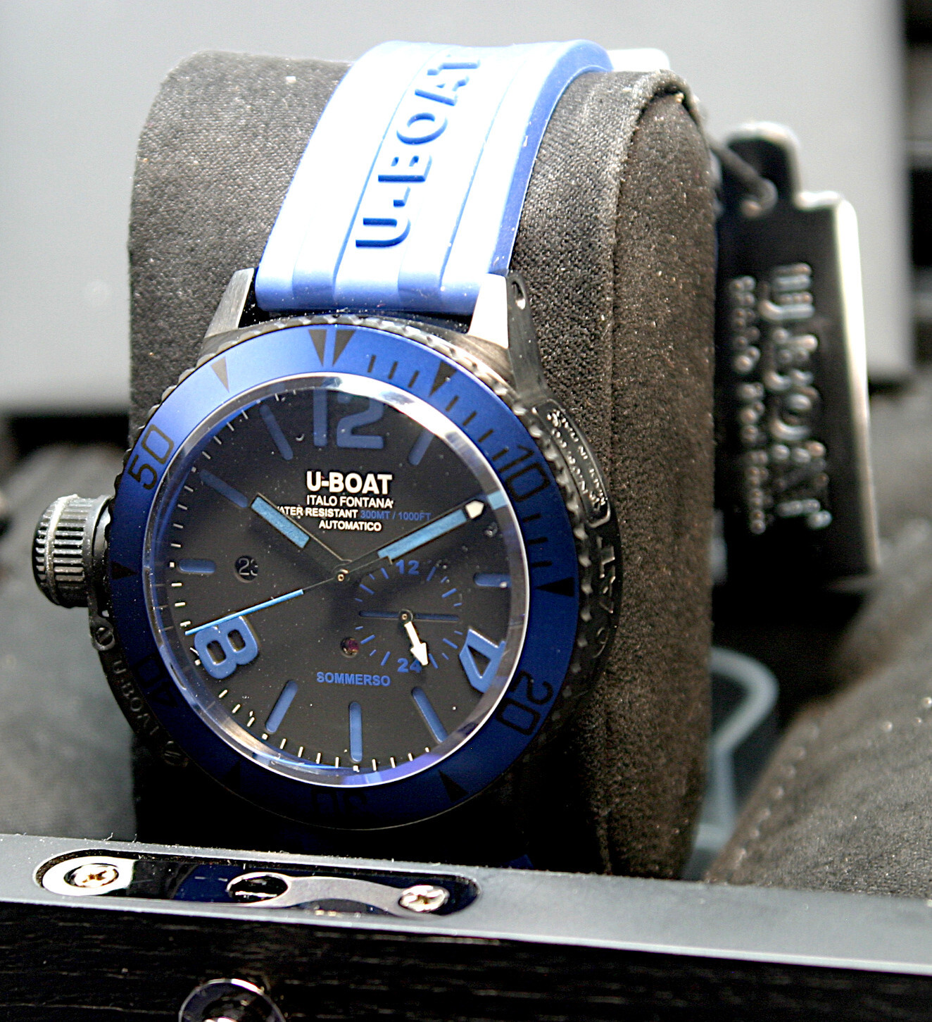 U-Boat Sommerso Blue DLC Aluminum Automatic Ref.: 9669 unworn