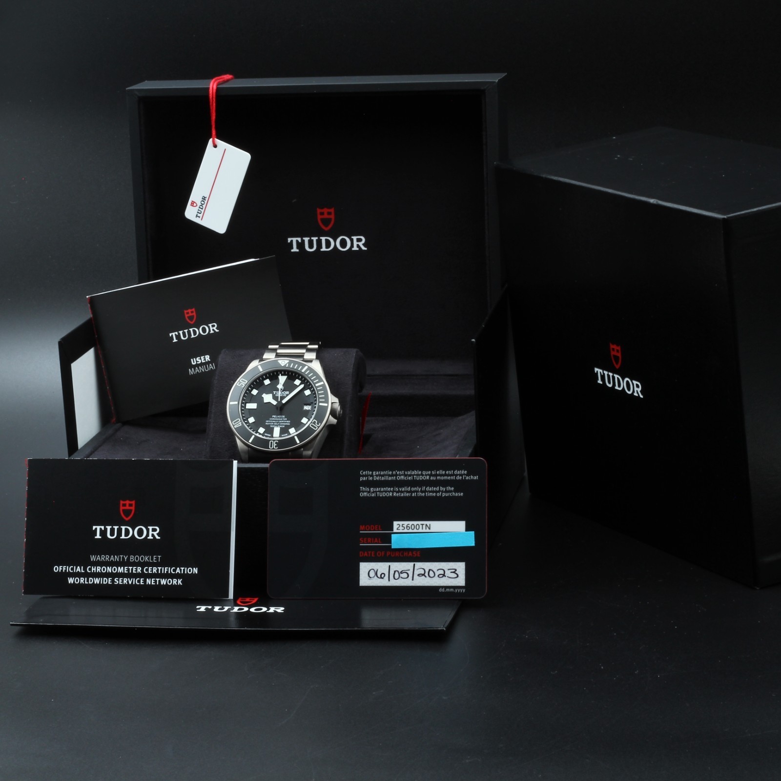 Tudor Pelagos Stealthy Black Titanium Diver, Ultra-Rugged 25600TN