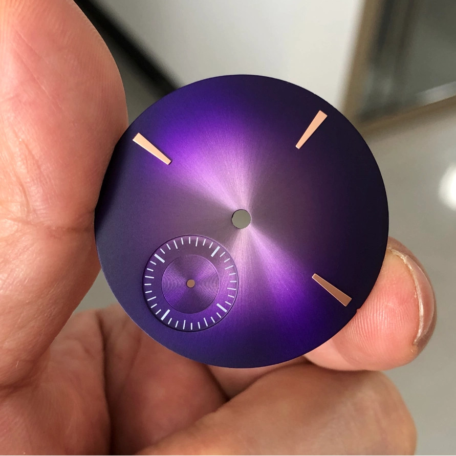 Watch accessories 37mm dial Gradient Real for ST3600/3621 ETA6497/6498 movements