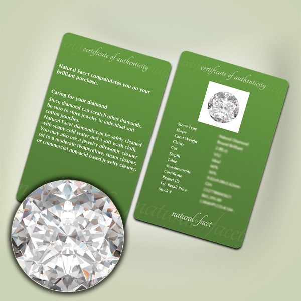 1.50 Carat G/VS1/V.Good Round Brilliant AGI Certified Diamond 7.18×7.21×4.45mm