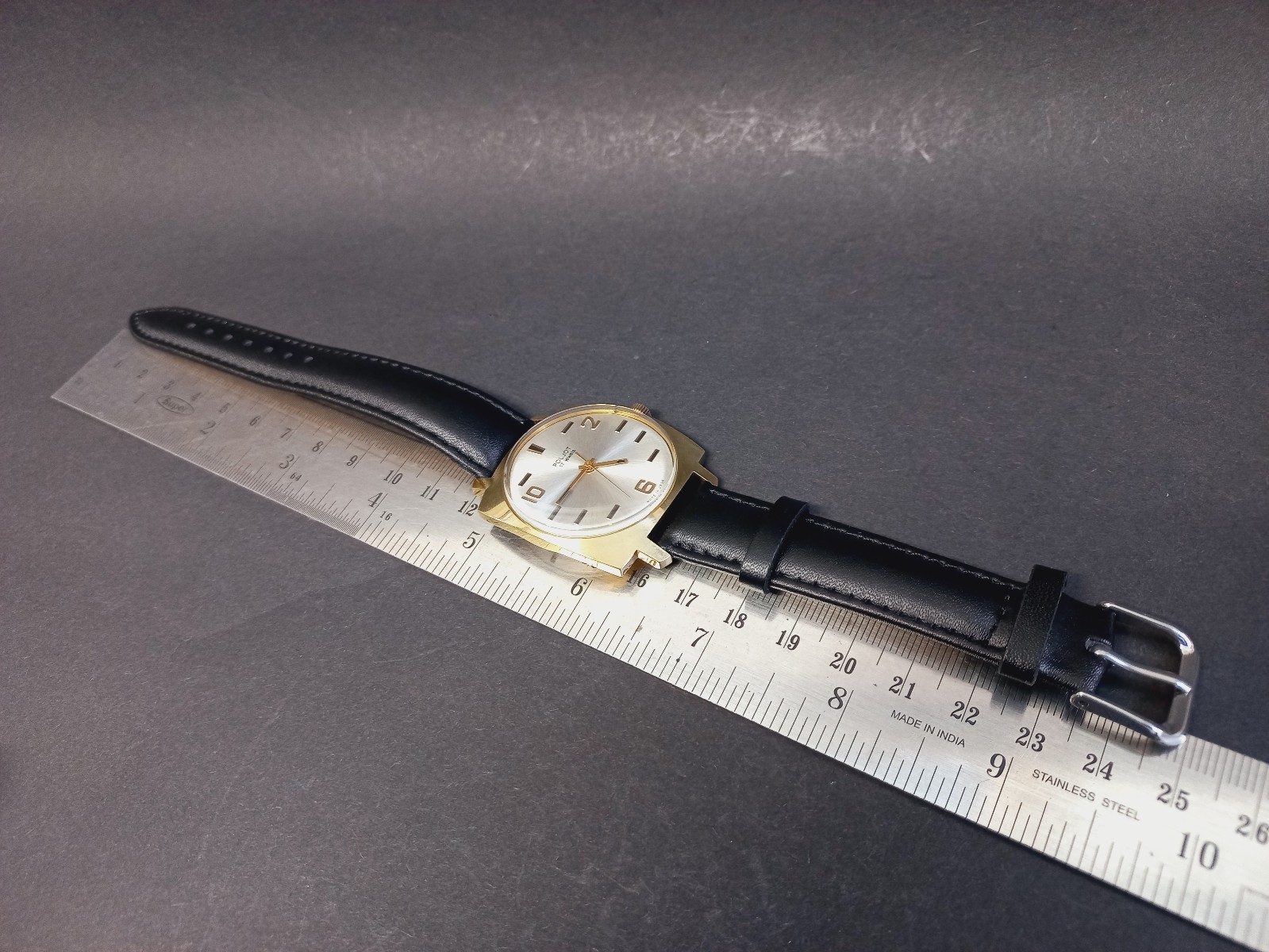Soviet Vintage Watch Raketa, Rare Mechanical Gilded Watch USSR
