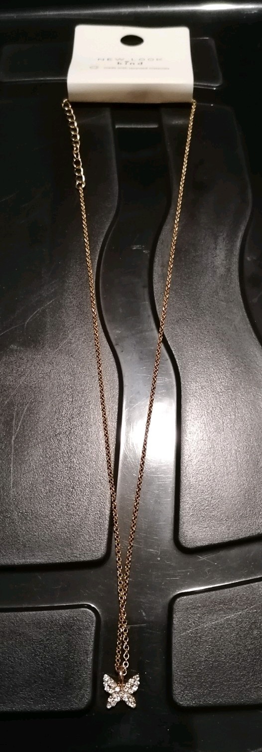 New Look Butterfly Necklace…