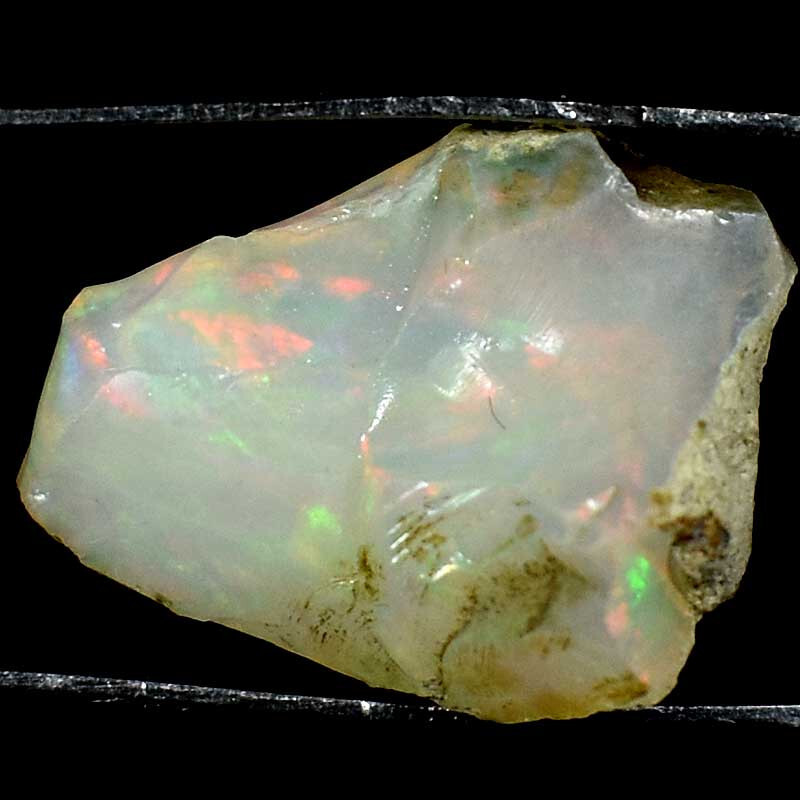 Ethiopian Fire Opal Rough 100% Natural Loose Gemstones 06.70Cts.