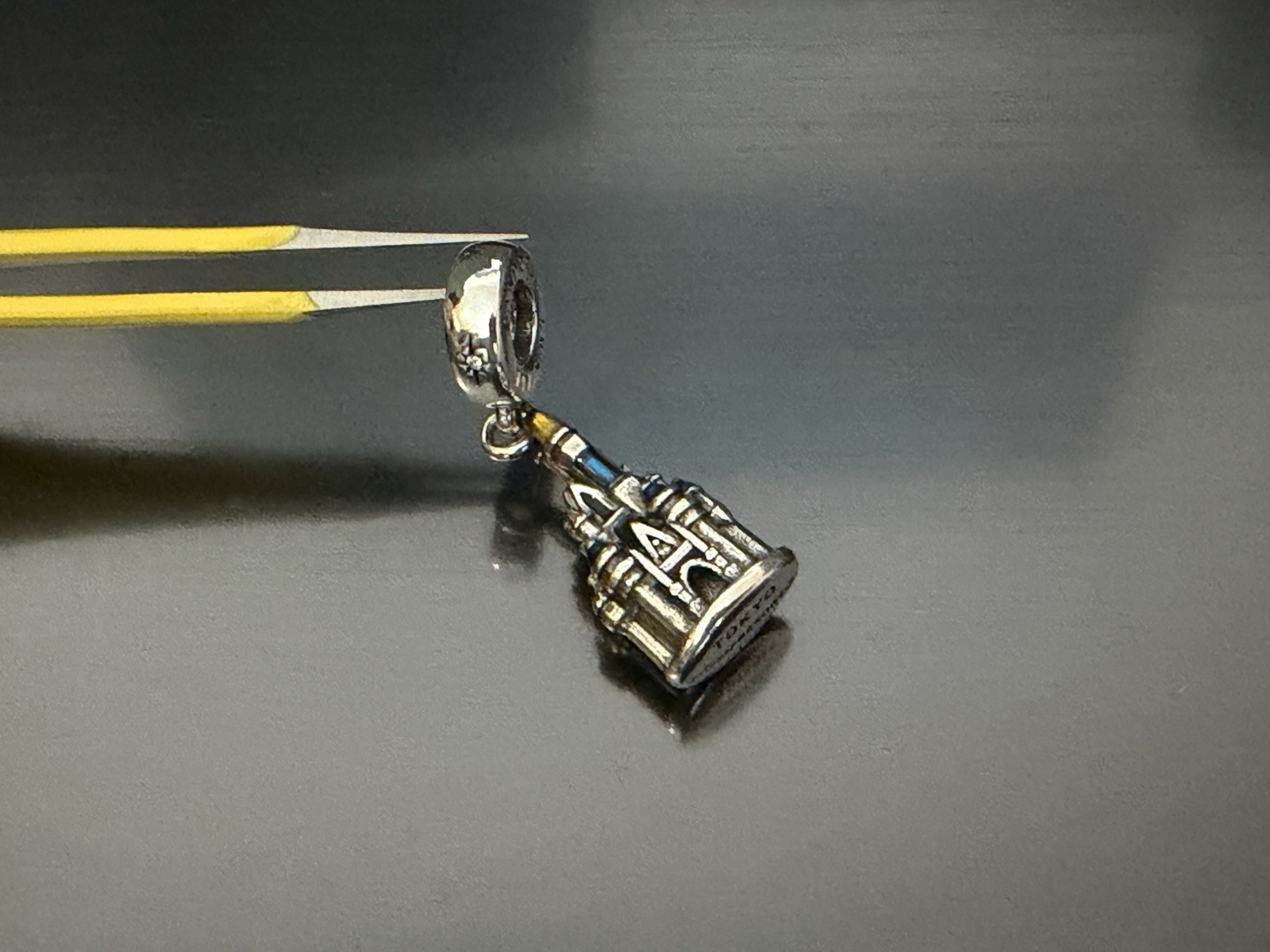 Genuine Pandora Silver S925 Disney Resorts Tokyo Cinderella Castle Dangle Charm