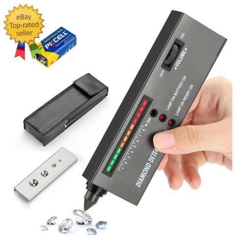 High Accuracy Gold Silver Test Kit Diamond Tester Precious Metal Testing Kit NEW
