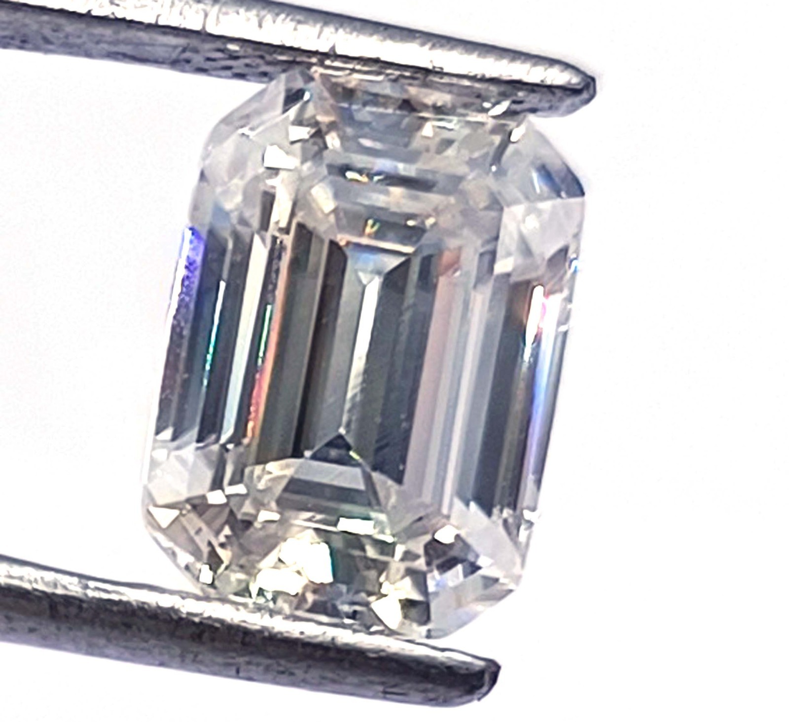VSSI White Diamond ‘D’ Color 2.4 Ct VVS1 Loose Emerald Cut IGL Loose Gems 5AJU
