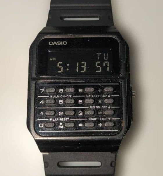 CASIO and other brands digital watches, set of 4. 〔NEW〕