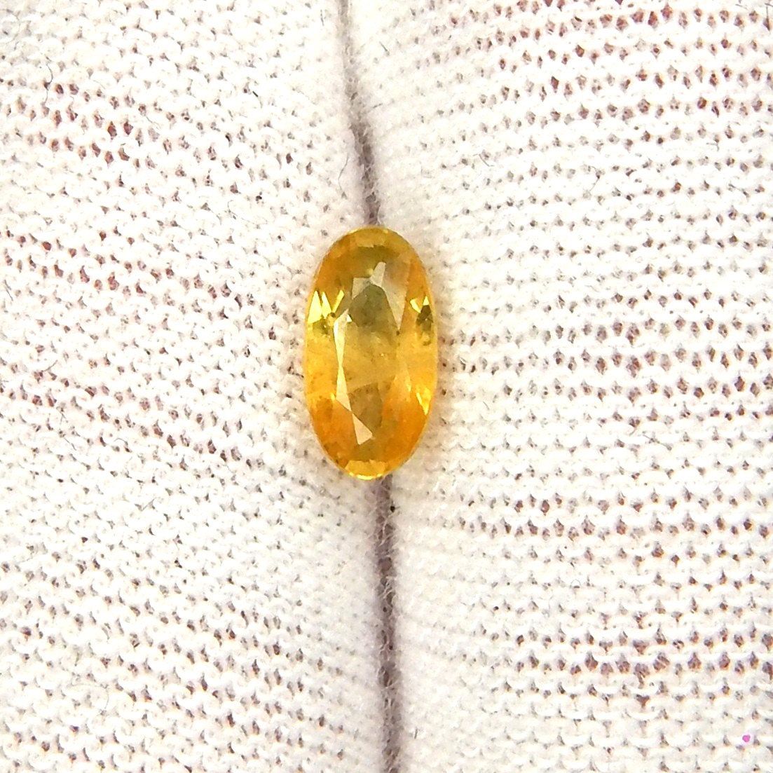 7x3mm Vivid Yellow & Blue Sapphire Natural Earth Mined Transparent Faceted Oval