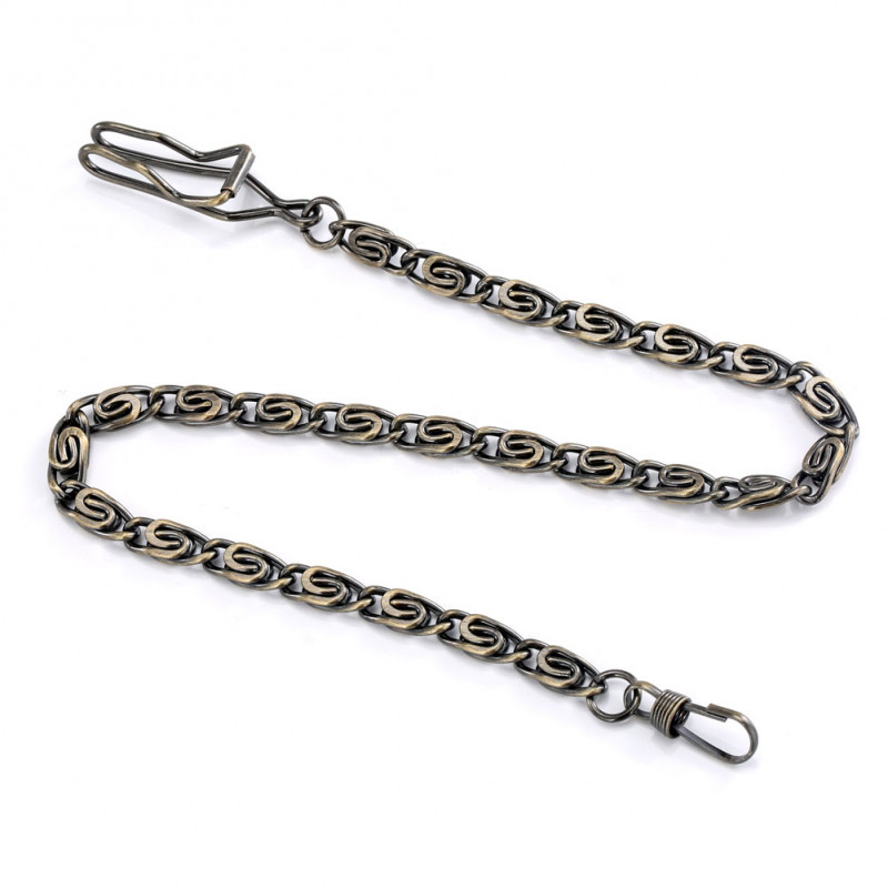 Bronze/Black/Silver/Gold Chain for Pocket Watch Fob Pocket Watches Accessories