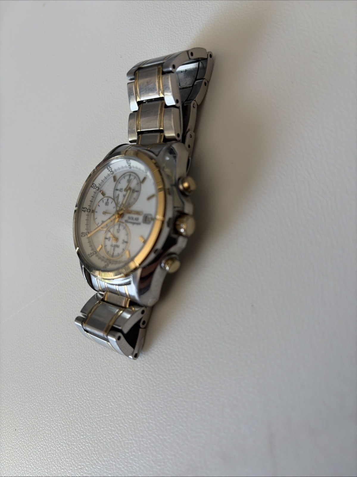 Seiko Men’s Solar Chronograph Watch