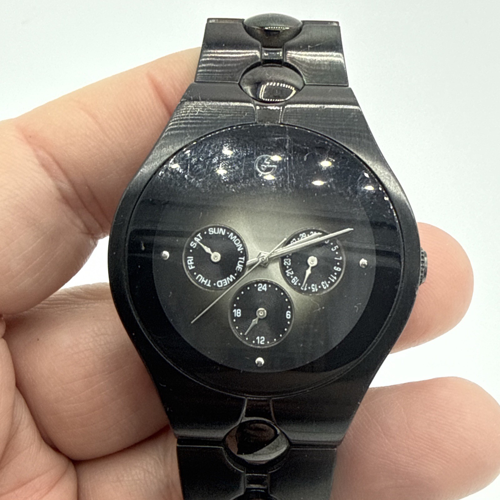 George Urge Model FMDGE 139a 330m Watch (New Battery) Black