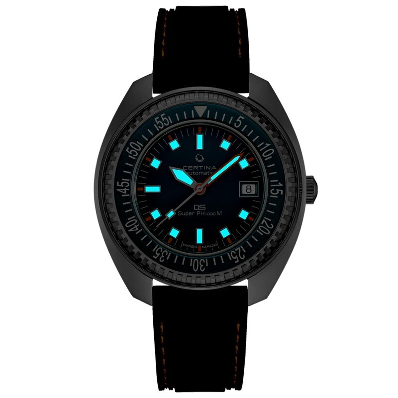 New Certina DS SUPER PH1000M STC Teal Dial 43.5mm Men’s Watch C0249071704110