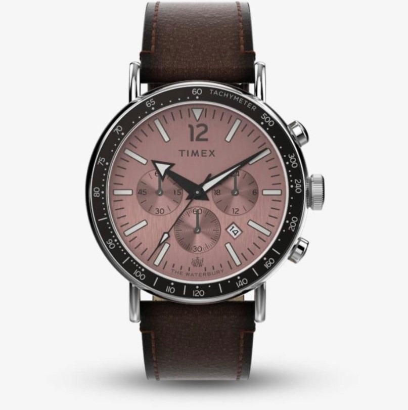 Timex Watch Mens Gents Chronograph Waterbury 100m WR TW2W47300 RRP £135
