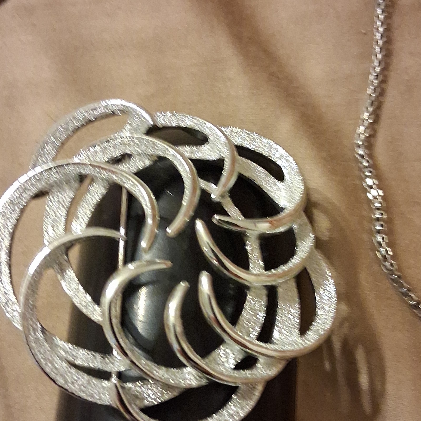 3pc Mixed Lot Women’s Silver Tone Metal Fashion Necklace Bracelet Ring