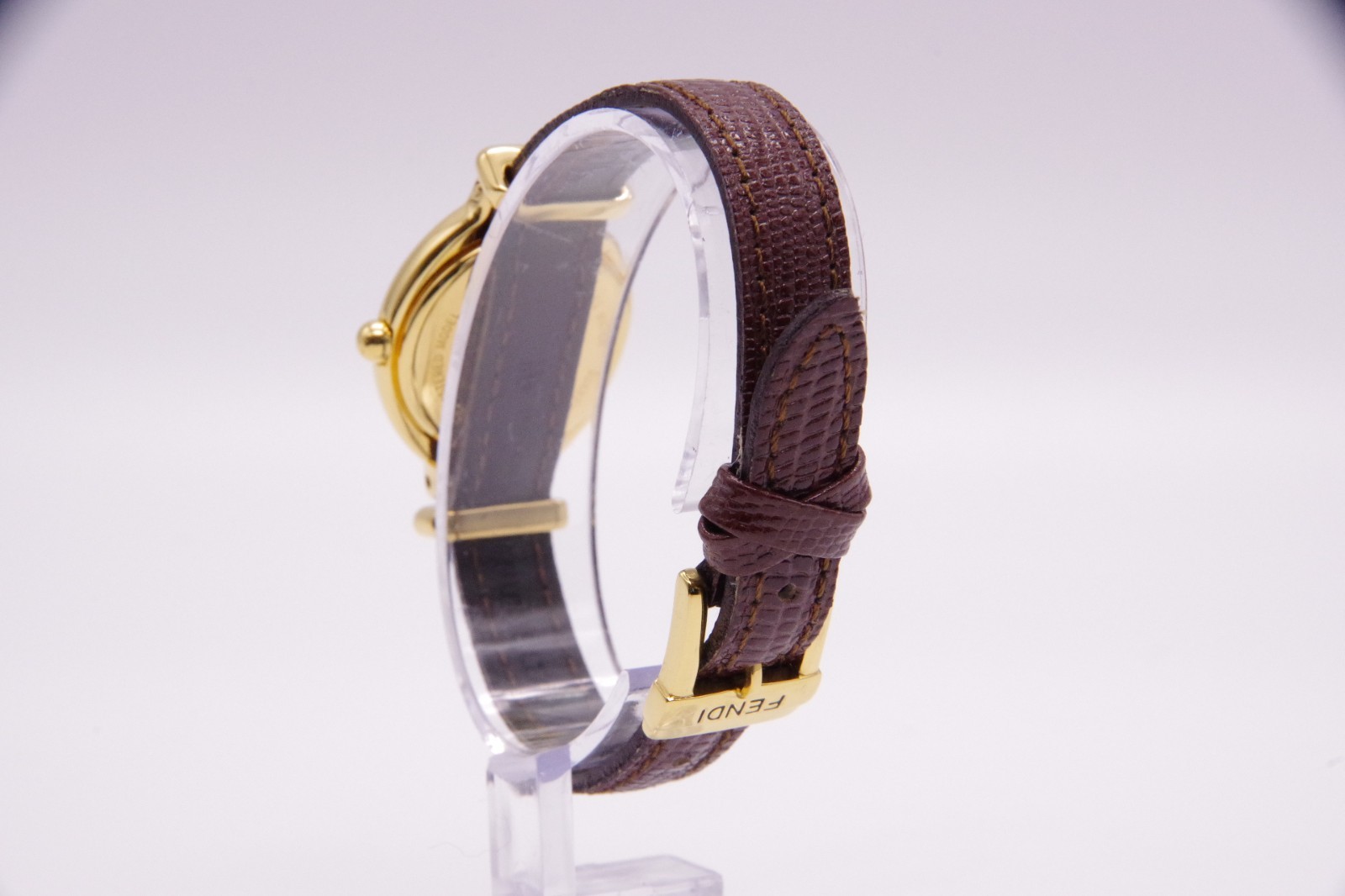 🎦Vintage! [Near MINT /Box] FENDI 640L Change Belts 5 Colors Qz Women’s JAPAN