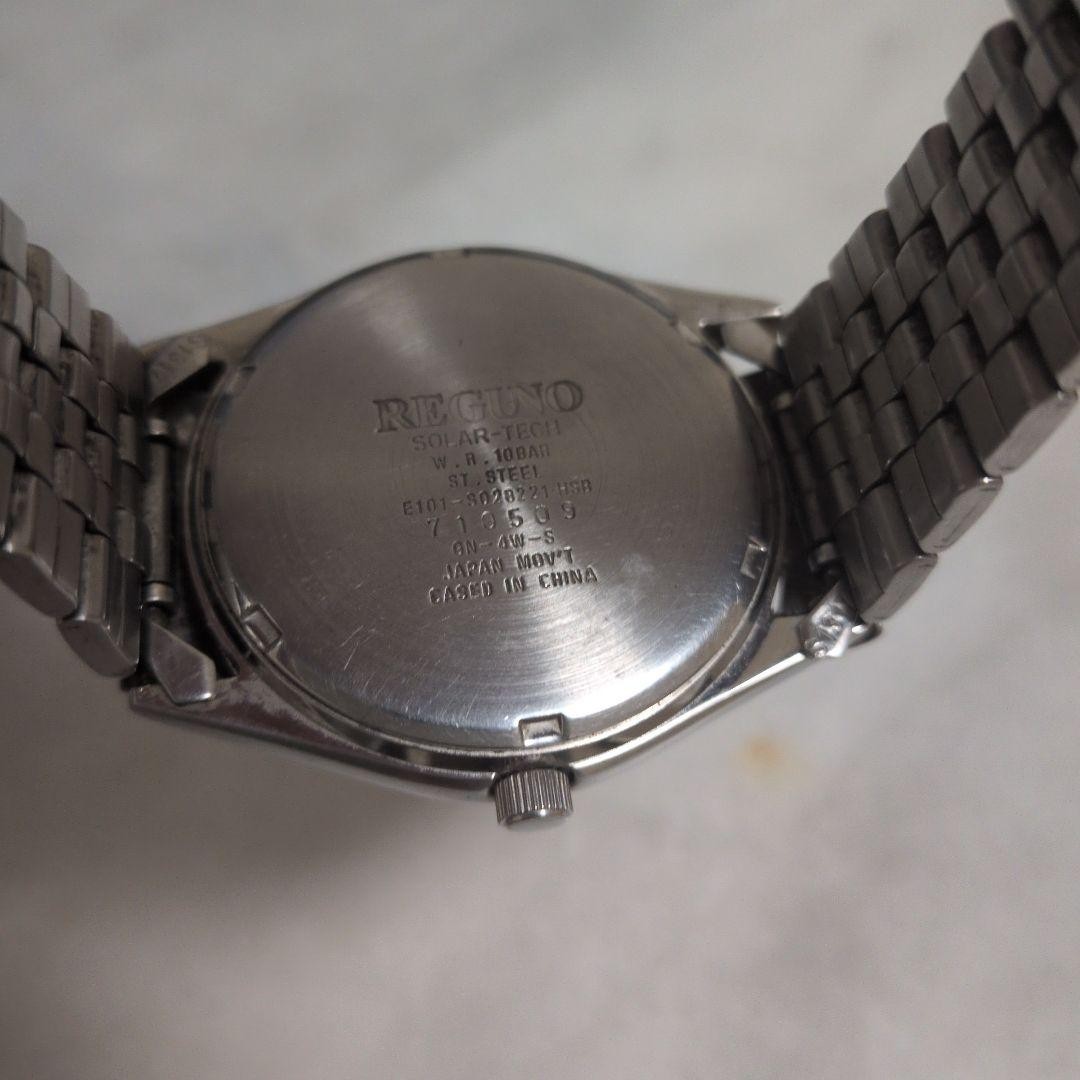 REGUNO SOLAR-TECH wristwatch. Working condition! Citizen