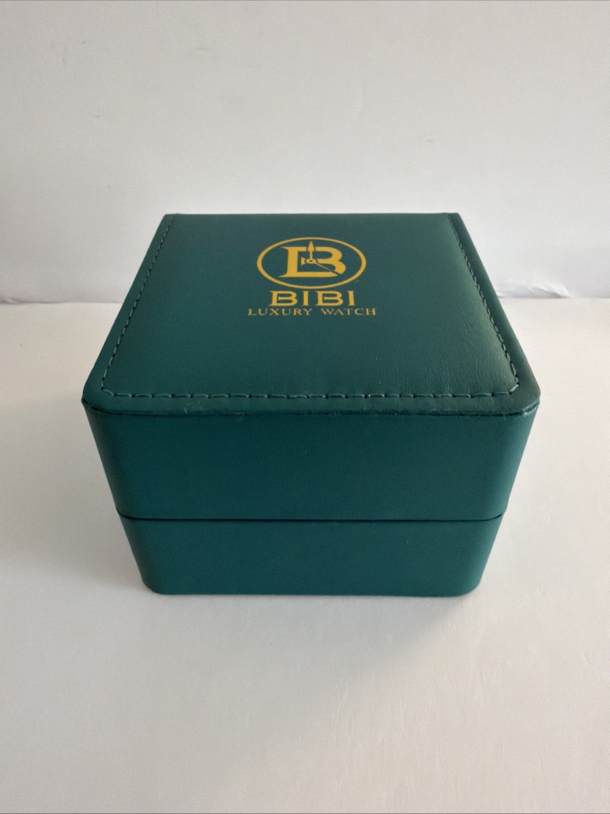 BIBI Luxury Watch Rose Gold Iced Out Cushion Silver Dial Quartz Bracelet Box