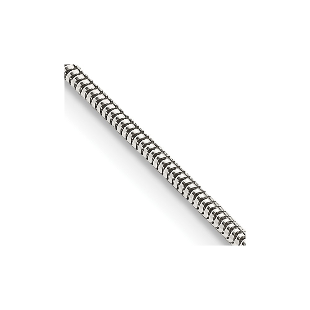 925 Sterling Silver 1-6mm Snake Chain Necklace 7-30 Inch Mens Womens