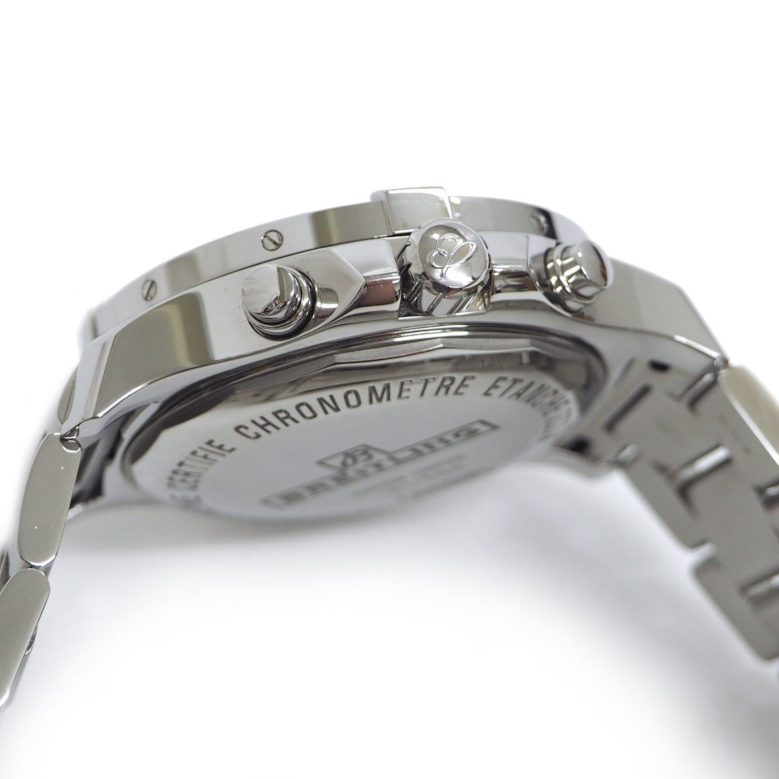 BREITLING Colt Chronograph A13388 S. Steel Automatic Men’s Watch #W405 Rise-on