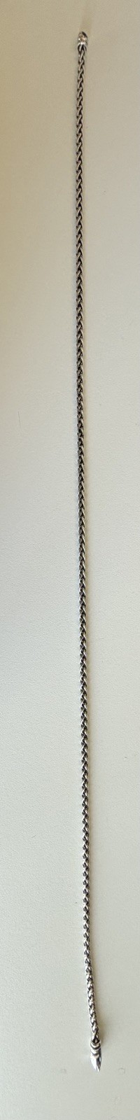 David Yurman Wheat Chain Necklace in Sterling Silver – 4mm – 22″ – FREE SHIP