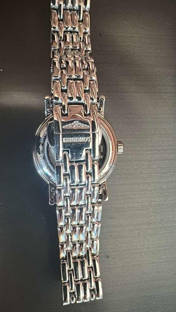 Longines Presence automatic 25.5mm Stainless Steel Ladies Watch with a Silver