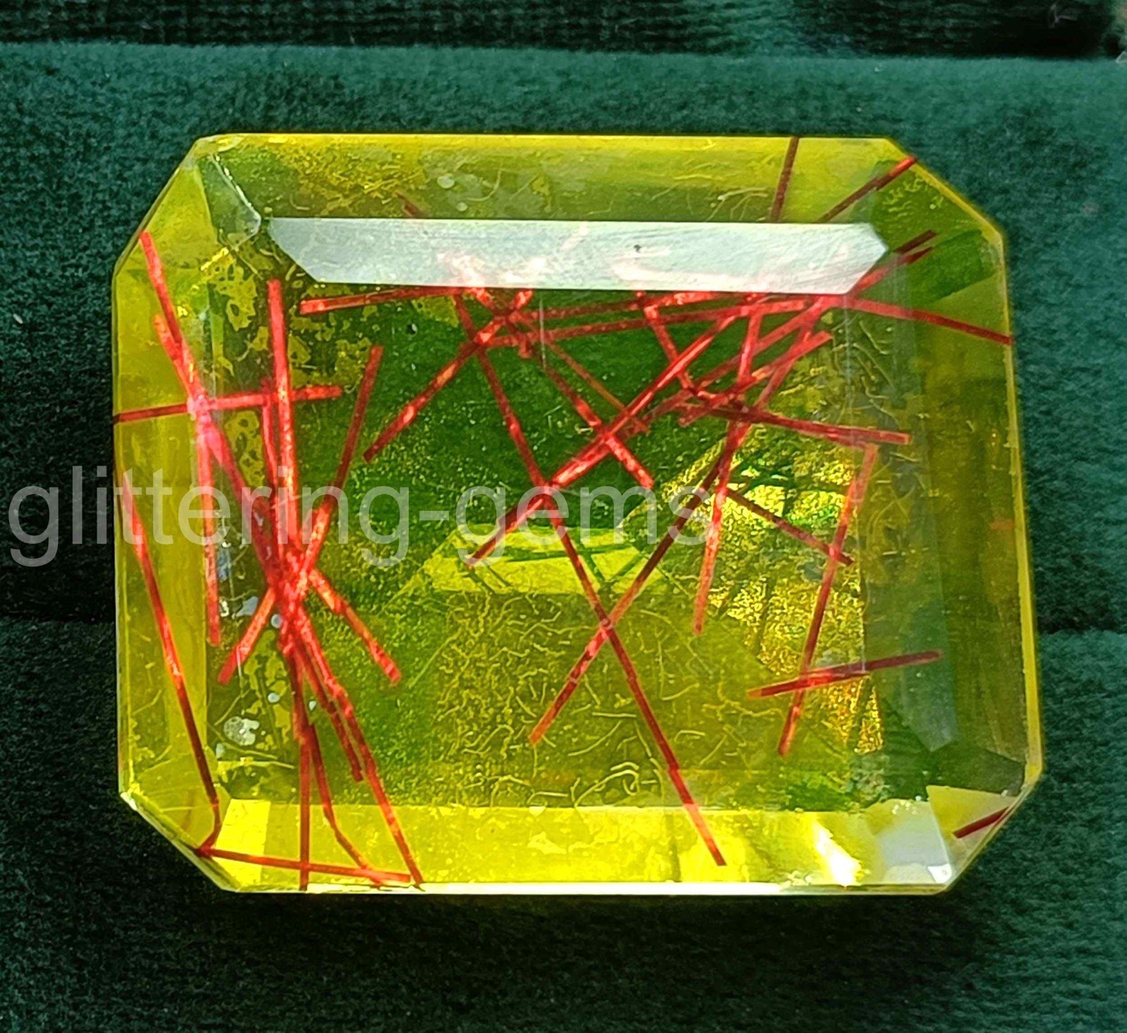 140Ct Bi-Color Natural Ametrine Quartz – Emerald Cut IGL Certified Gemstone 5DDT