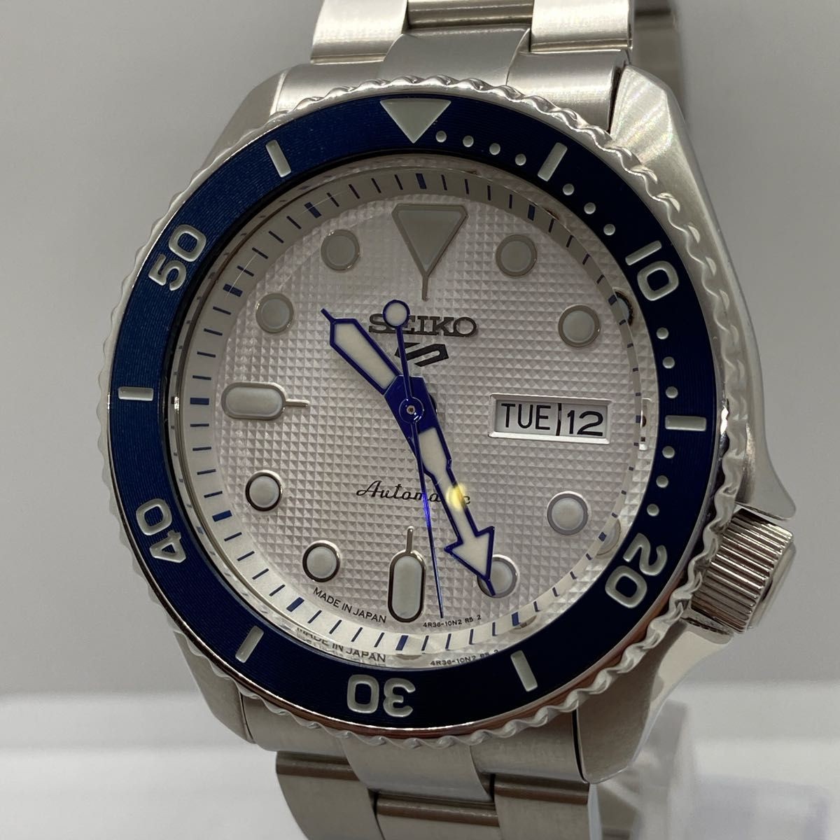 SEIKO Seiko 5 Sports SBSA109 Automatic Limited White Watch