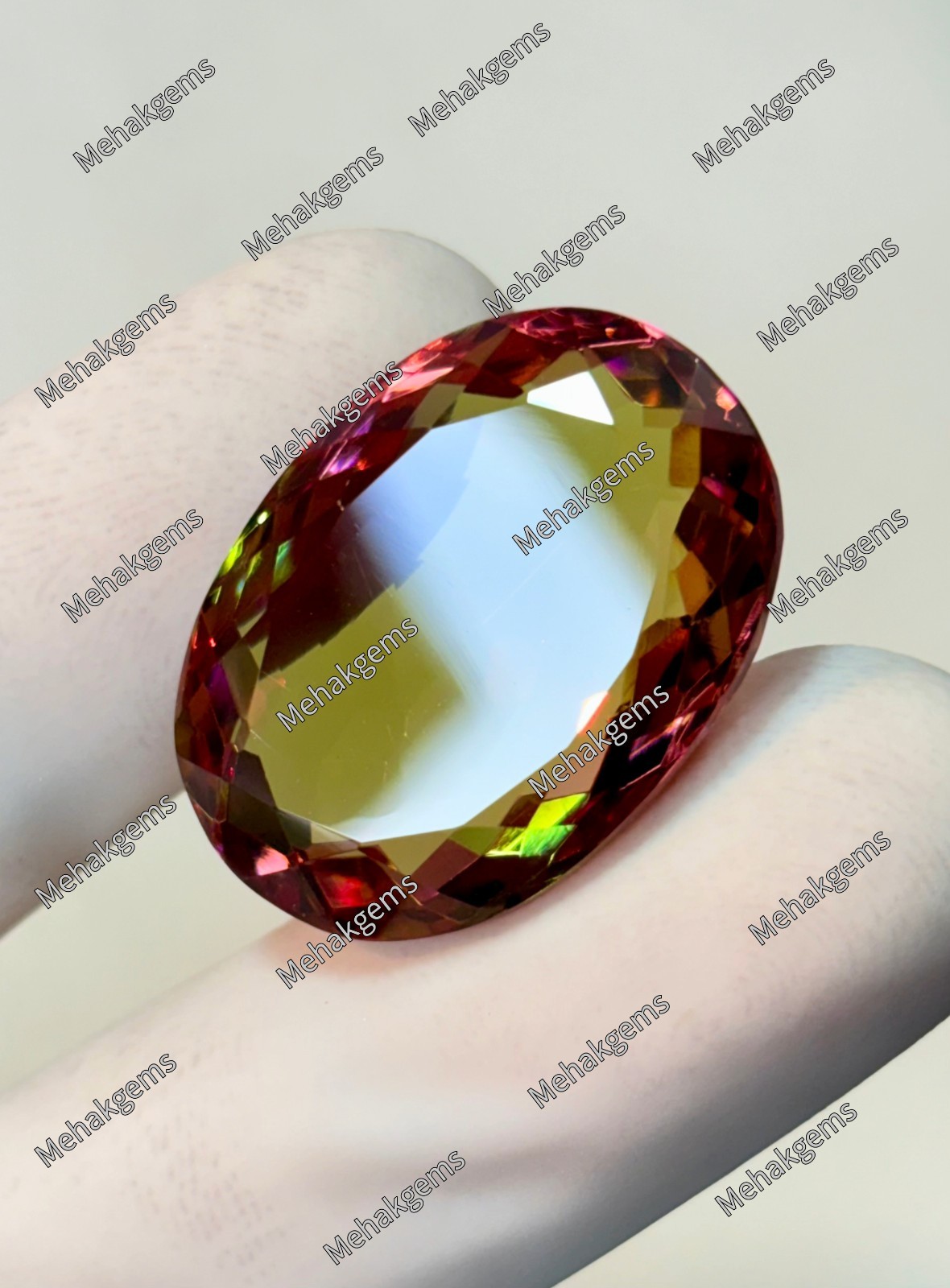 47.Ct Zultanite Oval Cut Gemstone Color Changing Diaspore Chameleon Stone