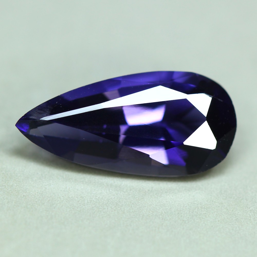 1.35 Cts_Unique Gemstone_100 % Natural Unheated Purplish Blue Iolite_Srilanka