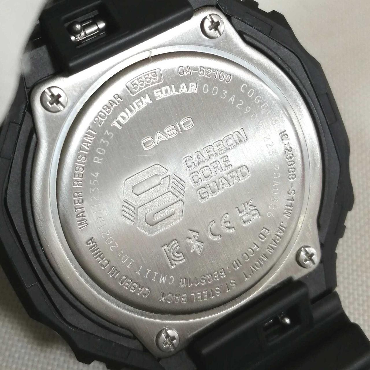 Casio GA-B2100 G-Shock Solar Watch 4cm Stainless Rubber 20ATM Vintag