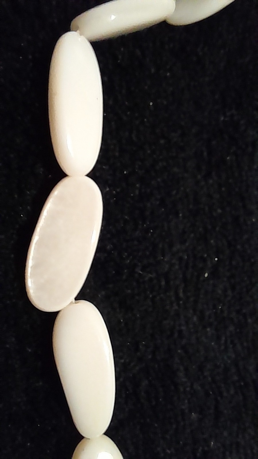 Mother of Pearl Prayernecklace – handmade 40cm length approx – FAST UK DELIVERY
