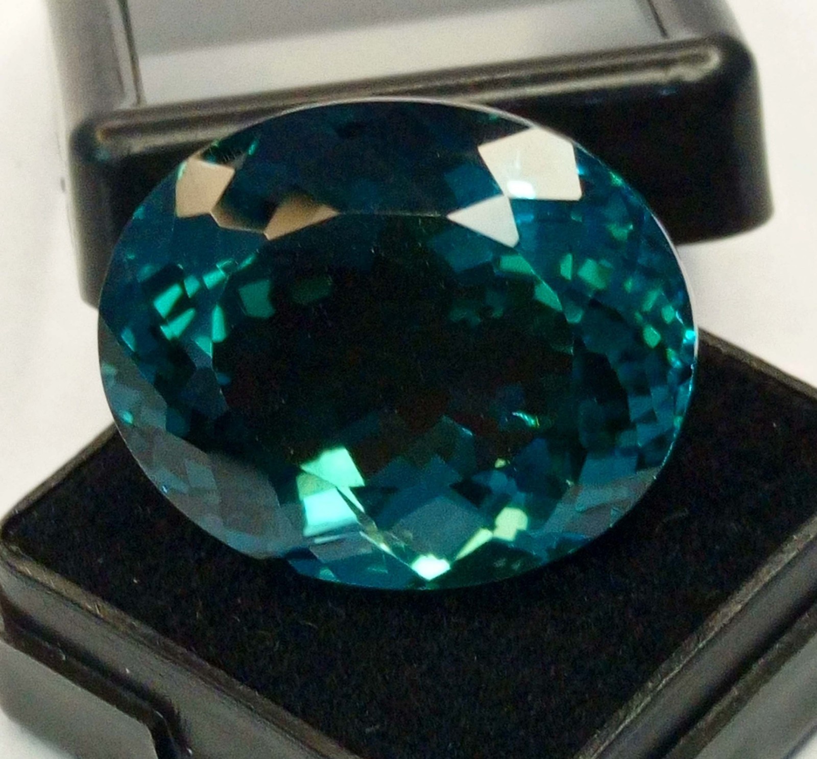 Grandidierite Teal Blue Oval Cut 40-42 Ct Natural Loose Gemstone RK262