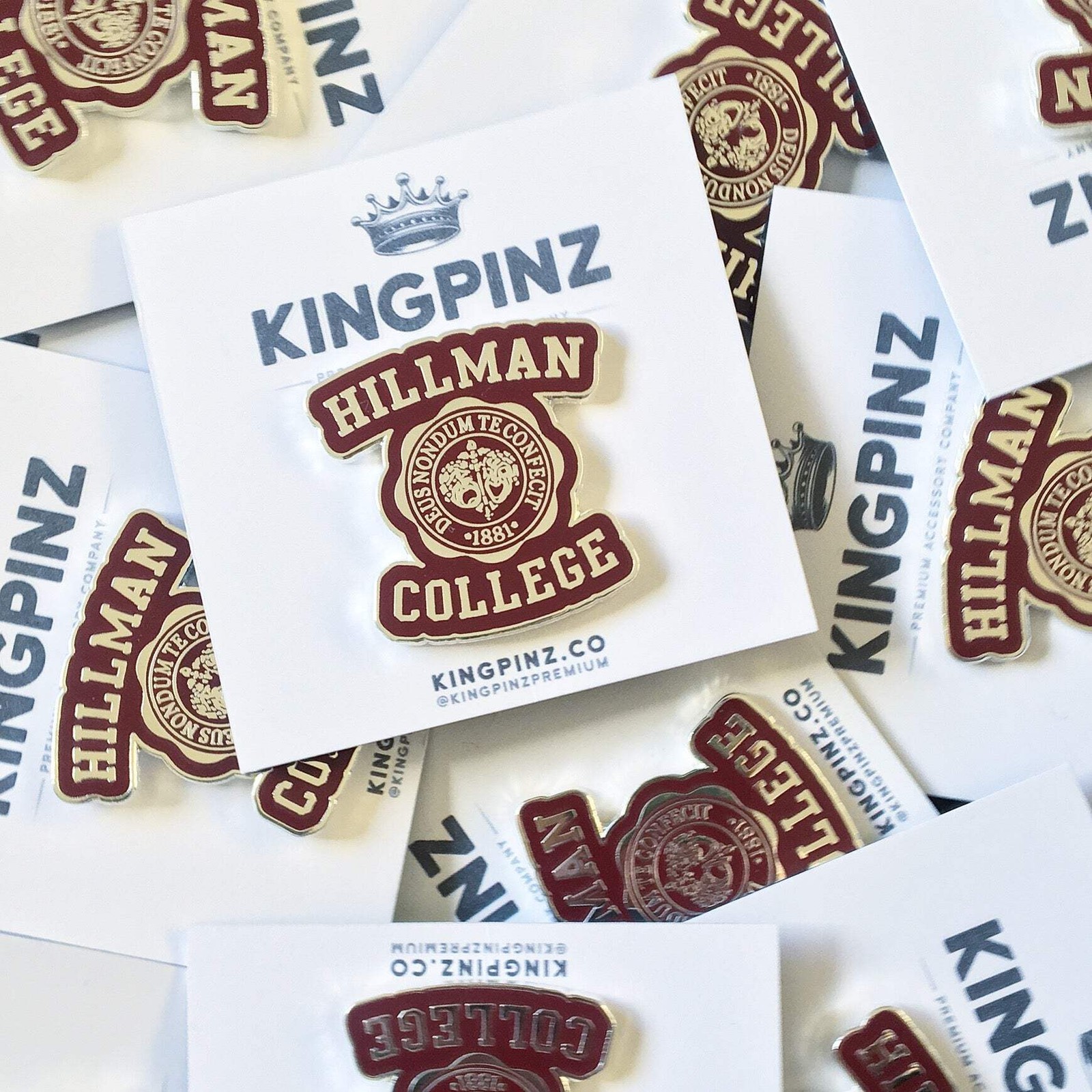 Hillman College Lapel Pin • A Different World Pin • The Cosby Show Pin