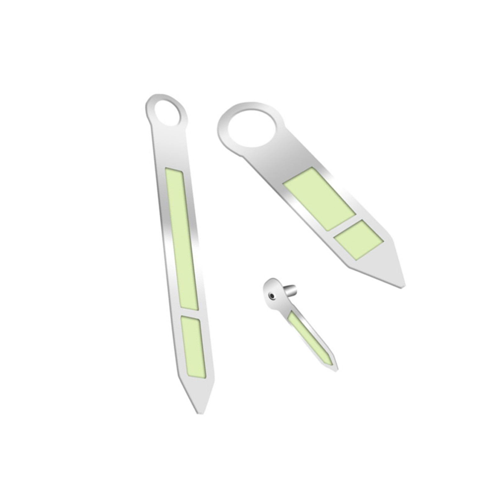 Luminous Green Watch Hands for ETA 6497/6498 Seagull ST3600/ ST3620 Movement L