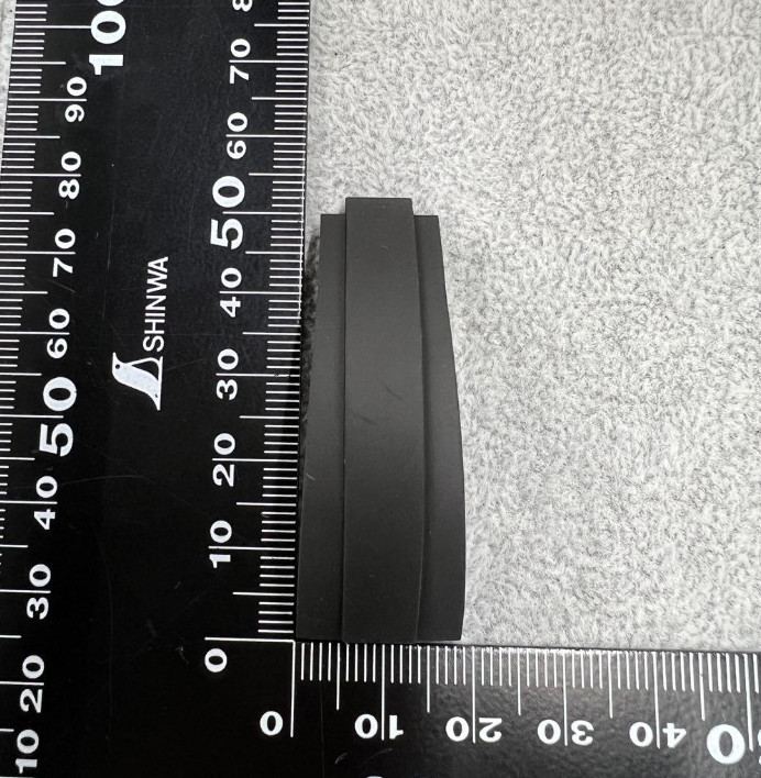 Genuine Rolex Oysterflex Strap Size E Ref 350557 Yacht-Master 37mm 18mm Black