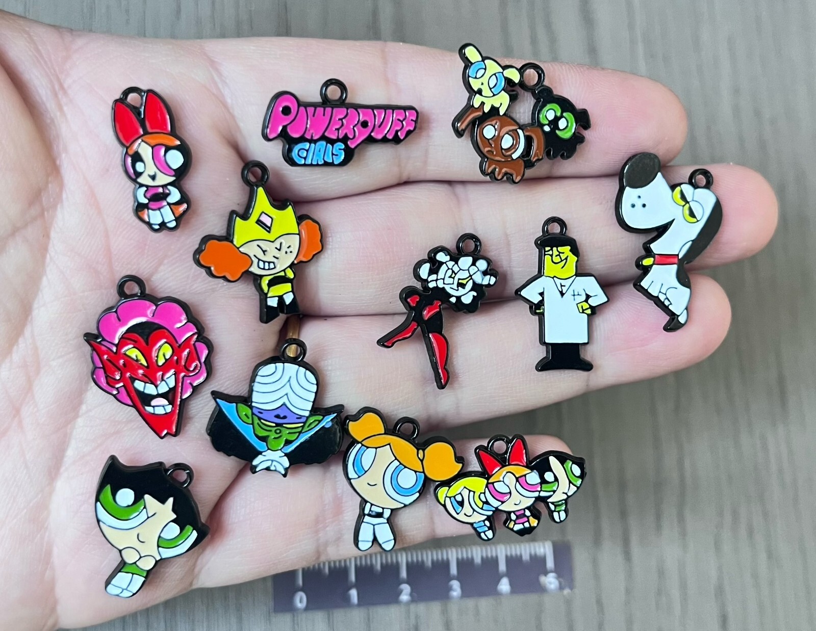 new lot 60Pcs Anime cartoon girl mix gifts Charm Pendants DIY Jewelry Makings