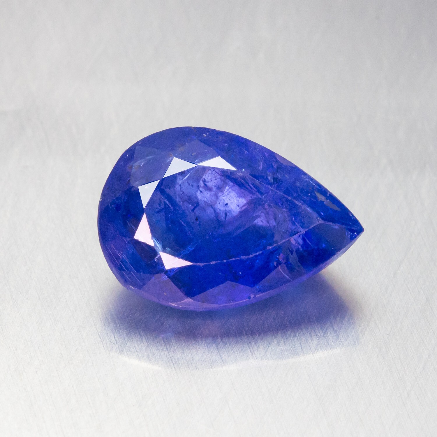 8.86 carat-NATURAL TANZANITE PURPLE BLUE PEAR CUT 15X10 MM LOOSE GEMSTONES