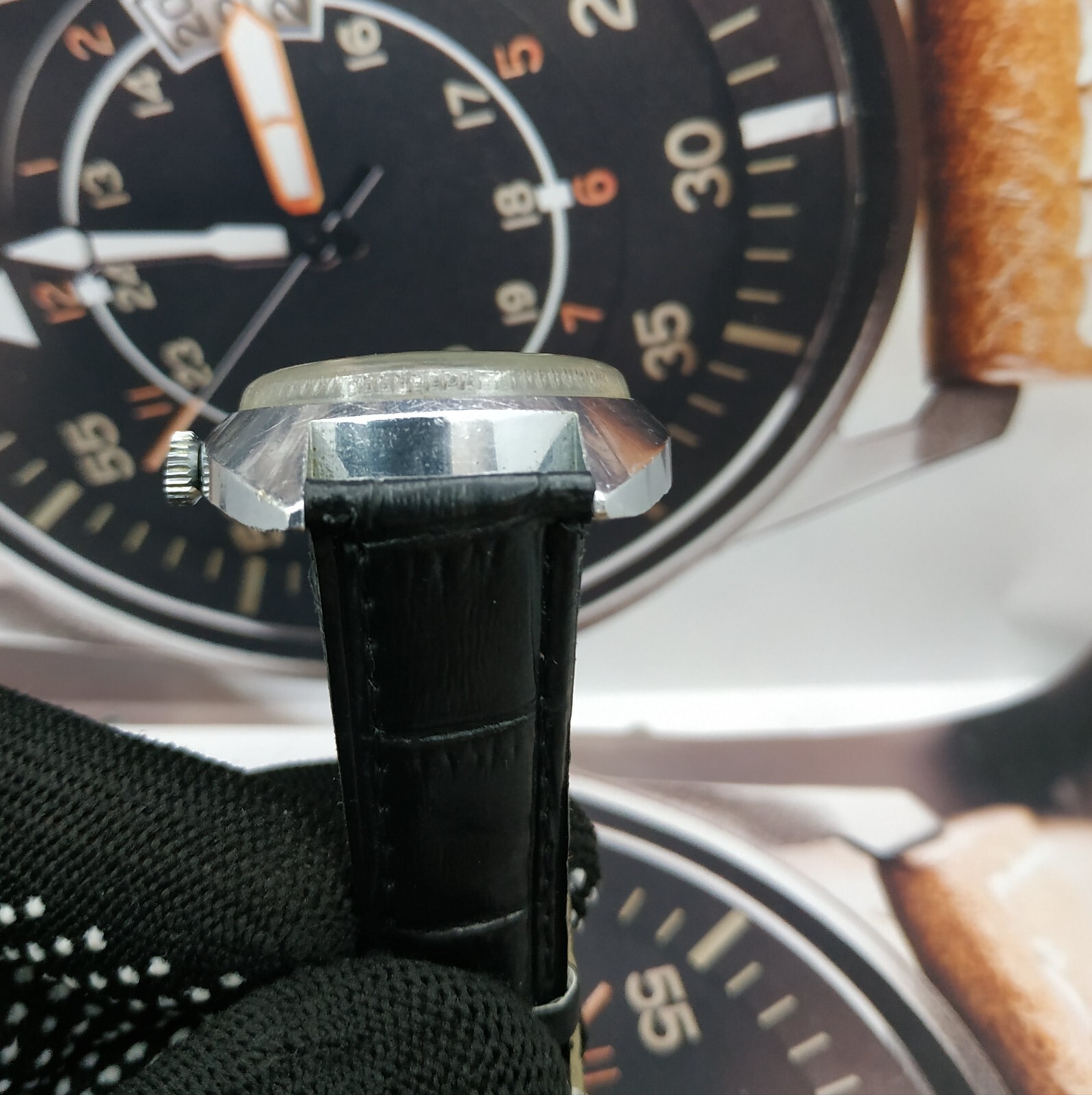 Dress Men’s Watch POLJOT Vintage USSR Mechanical SERVICED Retro Soviet Union ☭
