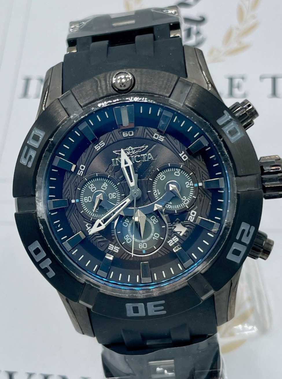 Invicta Marvel Black Panther Men’s Watch 50mm Blk/Gunmetal 26749 Limited to 3000