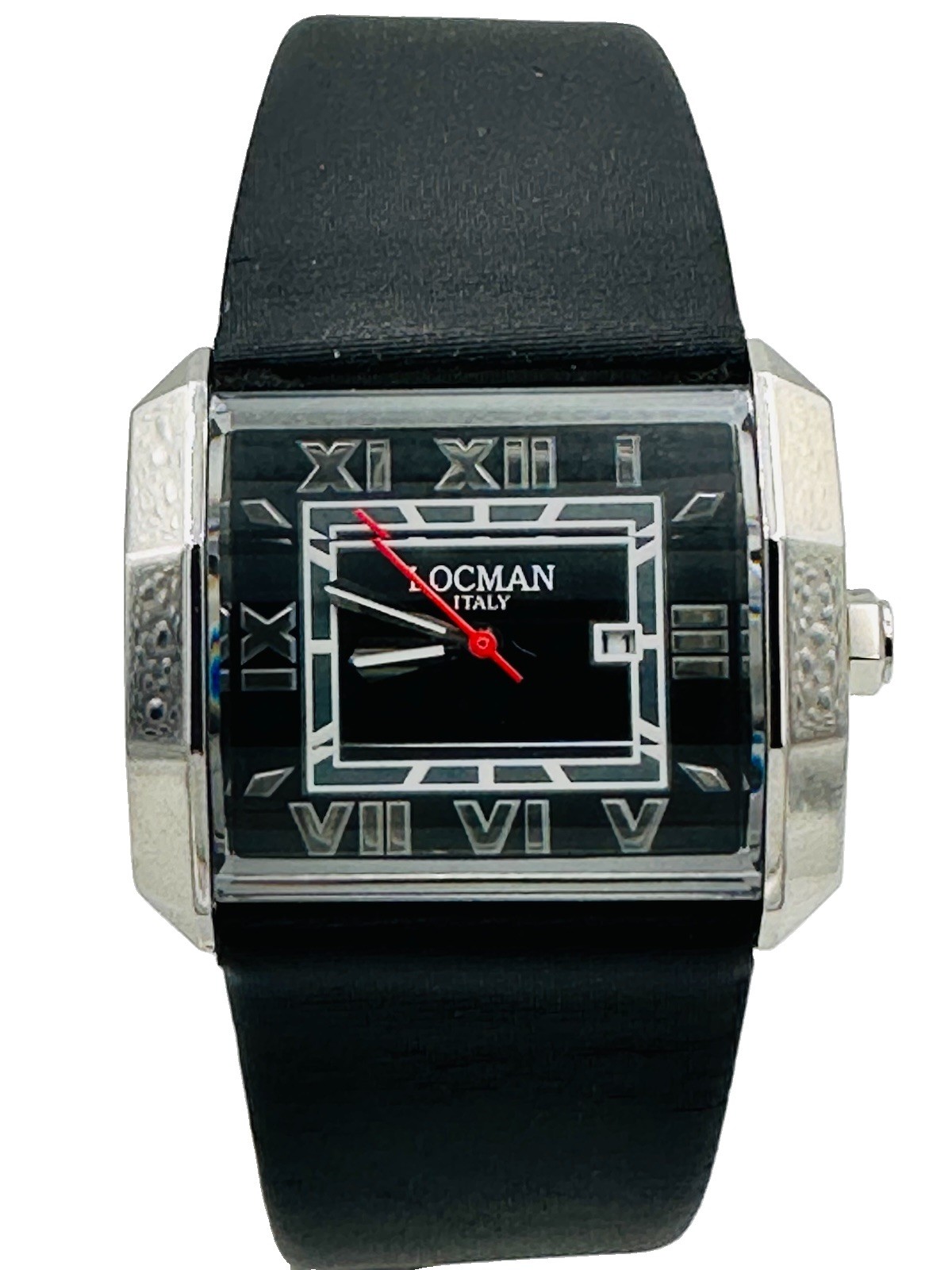 Locman Lady 232KK/490 37x27mm Steel/Leather Watch Brand New