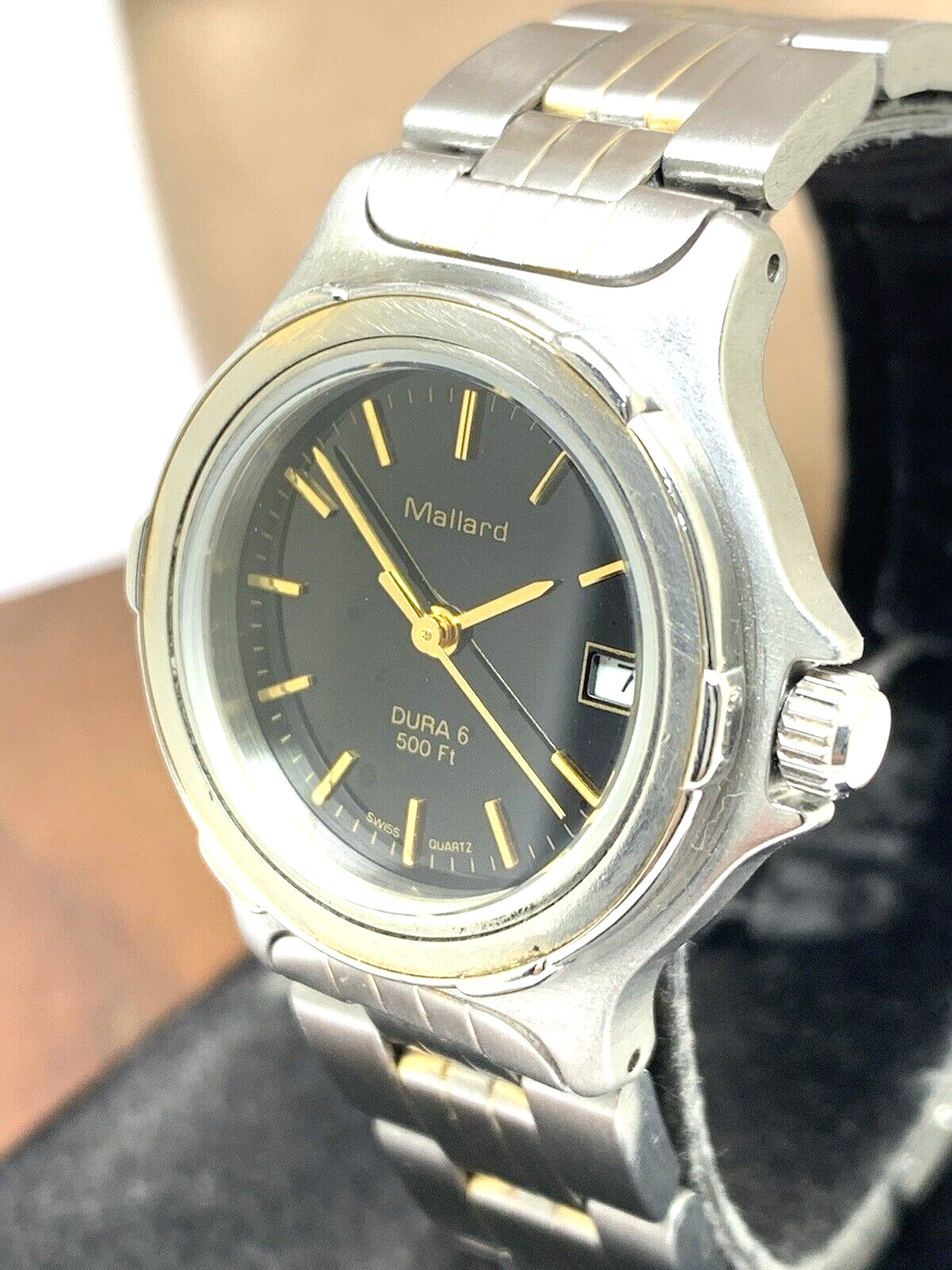 Jules Borel & Co Mallard Women’s Watch Dura 6 Swiss Quartz Two Tone Steel