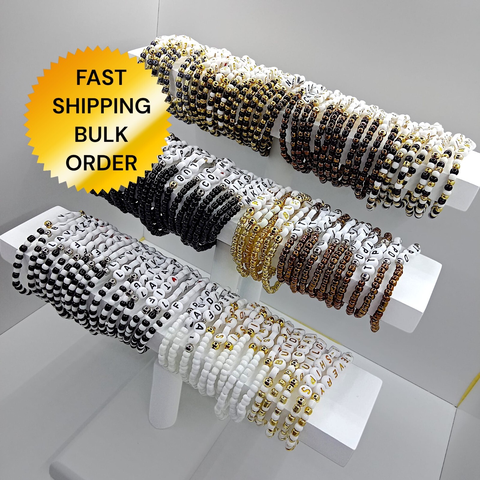 Bulk Handmade Custom Name Bracelet/Personalized Bracelet/SummerBracelet/GiftIdea