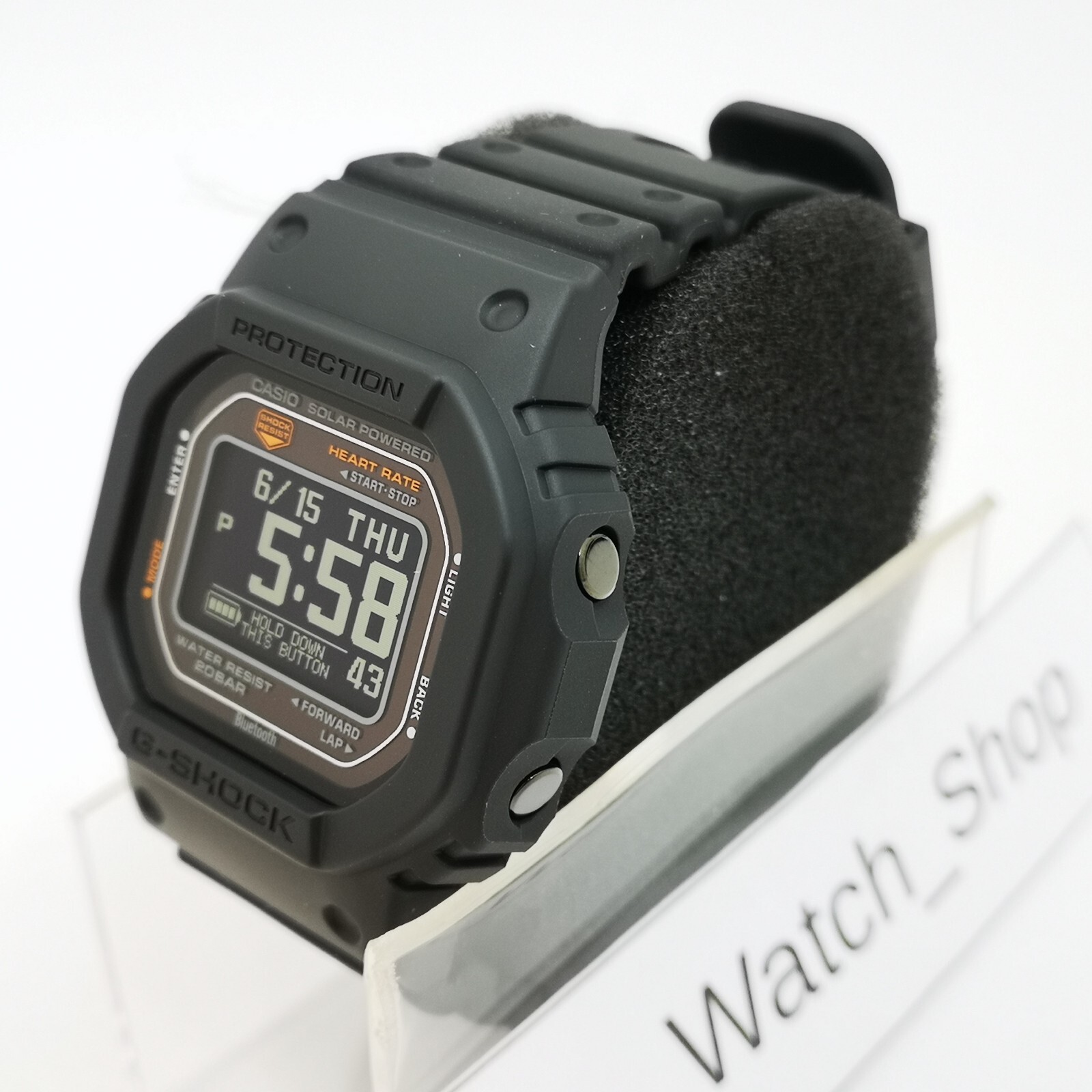 CASIO G-SHOCK DW-H5600-1JR Black G-SQUAD Sport Digital Men’s Watch New in Box
